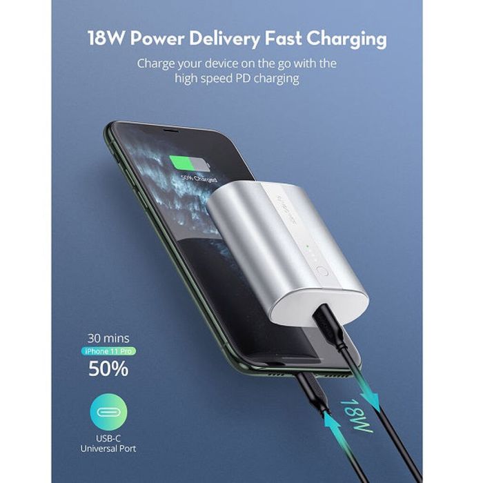 RAVPower Power Bank with PD & QC
