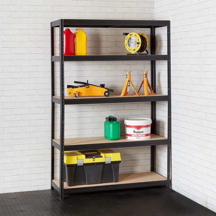 bigdug_heavy_duty_5_layer_shelf_-_black