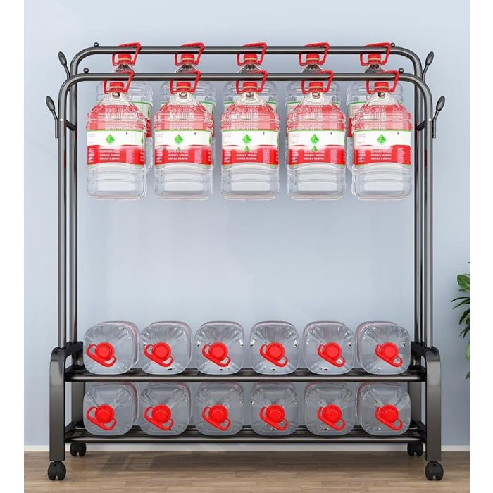 multipurpose_storage_rack_for_clothes_shoes_and_coats_-_black_3_