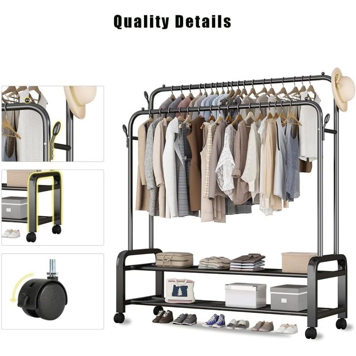 multipurpose_storage_rack_for_clothes_shoes_and_coats_-_black_4_