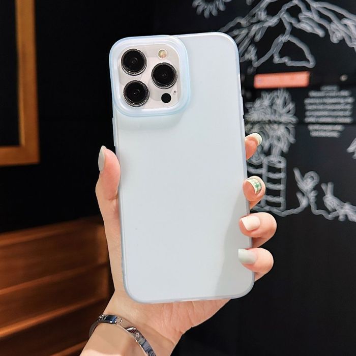 Matte Case with Sandy Texture Finish for iPhone