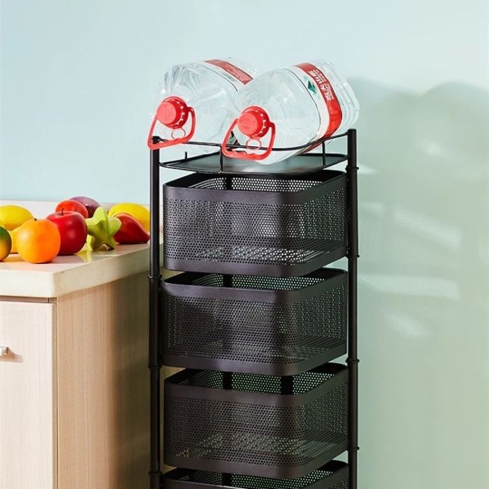 square_multi-tiers_metal_storage_rack_3_or_4_or_5_tiers_with_wheels_13_