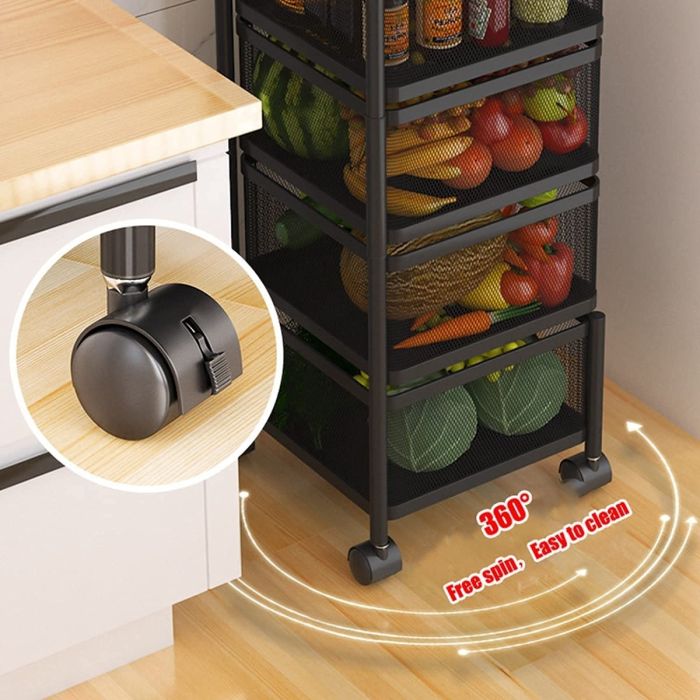 square_multi-tiers_metal_storage_rack_3_or_4_or_5_tiers_with_wheels_5_