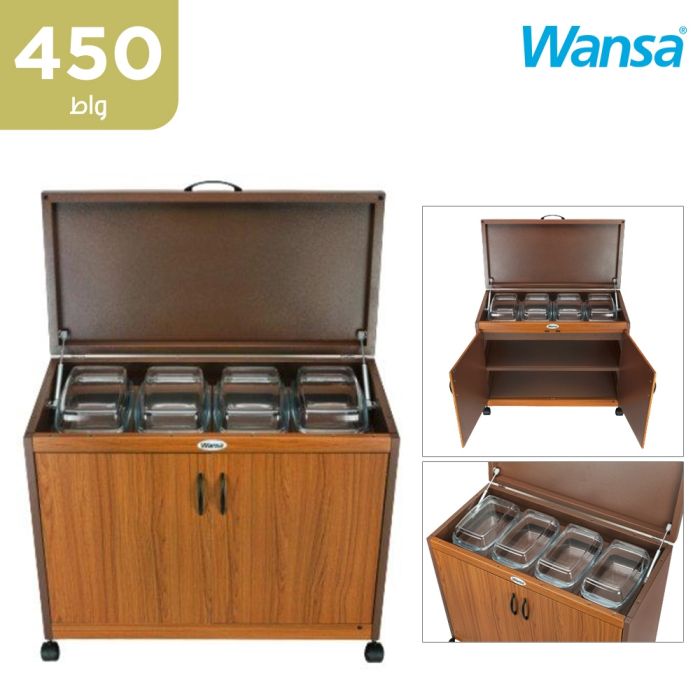 wansa_450w_food_warmer_4_dishes_trolley_2_