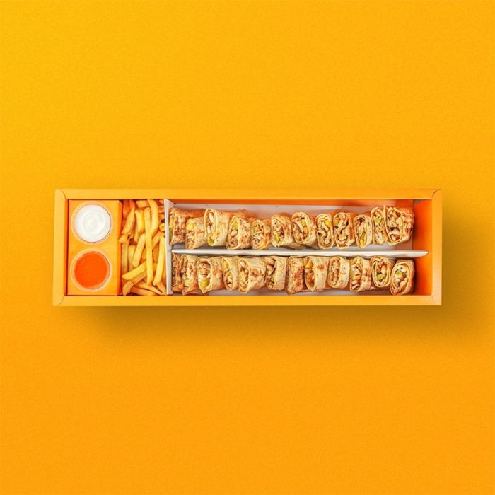 Image of a Chicken Shawarma Box from Laham Belgram