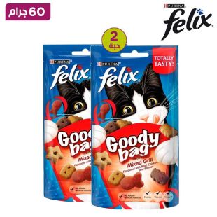 فيليكس - مزيج الشواء من مكافآت القطط 2 × 60 جم