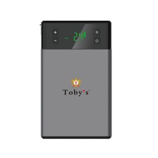 14000mAH Air Pump with LCD Display, LED Flashlight by Toby's