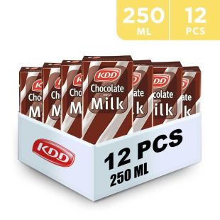KDD Chocolate Flavored Milk 12 x 250ml
