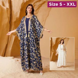 Two-Piece Chiffon Kaftan for Women