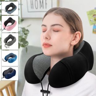 U-Shaped Memory Foam Travel Neck Pillow
