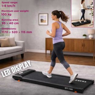 2.5HP Walking Pad Treadmill With Bluetooth Speaker