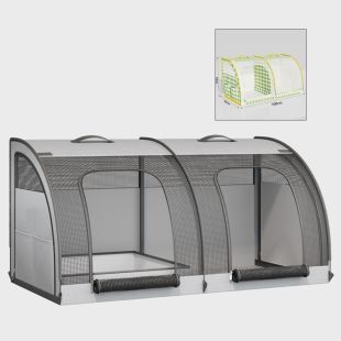Portable Double Oxford Pet House