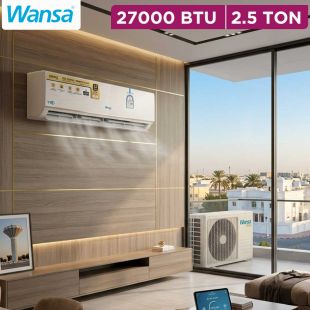 2.5 Ton 27000 BTU T4 Wi-Fi Inverter Split Air Conditioner by WANSA