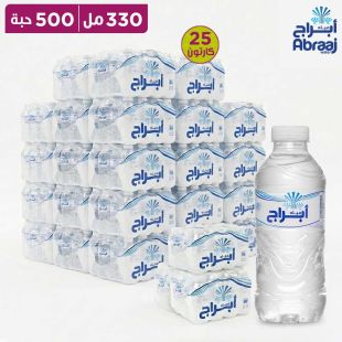 مياه أبراج للشرب &ndash; 20 &times; 330 مل (25 كرتون)