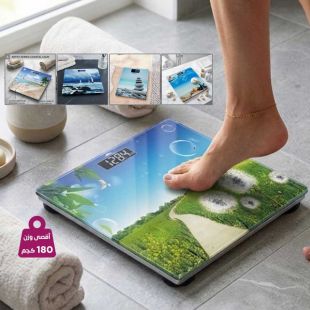 ميزان رقمي ذكي حتى 180 كجم بدقة عالية