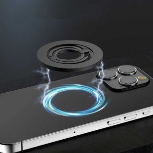 ستاند هاتف مغناطيسي بحلقة دوارة