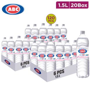 ABC Water 1.5 L x 6 - 20 Box