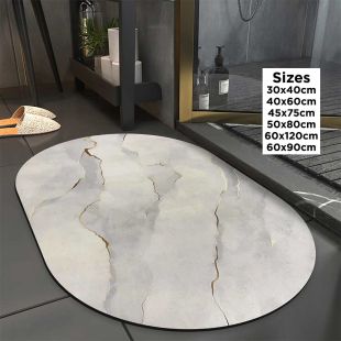 Elegant Anti-Slip Bath Mat