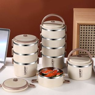 حافظة طعام معزولة من استانلس ستيل