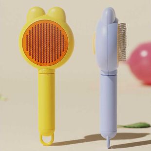 Pet Hair Removal Brush with Rabbit Ear Design