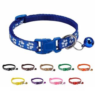 Adjustable Collar with Bell for Pets