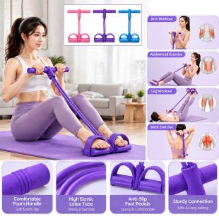 Multifunctional Tension Rope with Handles and Pedals