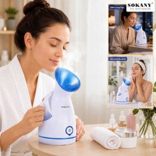 جهاز بخار الوجه الأيوني من Sokany