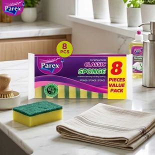 Parex Dishwashing Sponge 8 Pcs