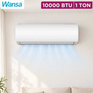 1 Ton 10000 BTU T4 Wi-Fi Inverter Split Air Conditioner by WANSA