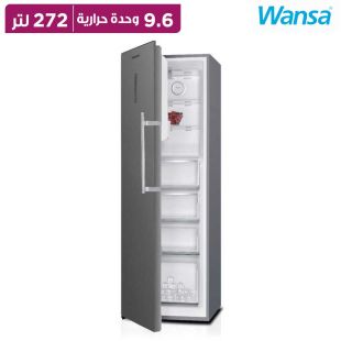 فريزر عمودي No Frost سعة 272 لتر 9.6 قدم مكعب من Wansa