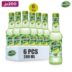 فریشر - مشروب بنكهة الليمون والنعناع غني بالفيتامينات 6 × 200 مل