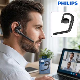 سماعة أذن بلوتوث أحادية - أسود من Philips