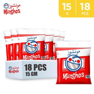MUNCHOS POTATO CHIPS - 18 X 15 G