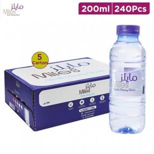 Miles Drinking Water 48 x 200 ml (5 Carton)