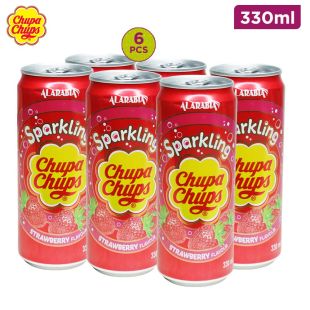 Chupa Sparkling Drink Strawberry 330ml x 6