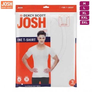 Men's Cotton Short-Sleeve Undershirt by Josh