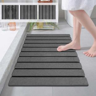 Foldable Quick-Dry Diatomite Bath Mat