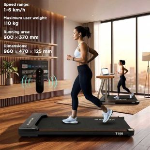 Maston 2.5HP Walking Pad Under Desk Treadmill