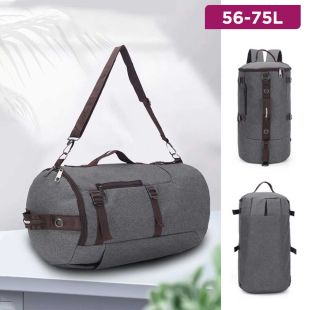 3-in-1 Shoulder, Backpack, and Hand Bag 56-75L