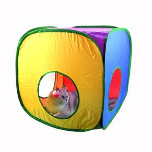Multi-Path Pet Play Tunnel