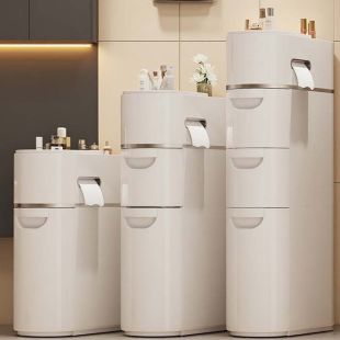 Multifunction Plastic Side Organizer with Tissue Holder