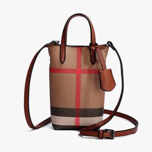 Lightweight Striped Crossbody Bag