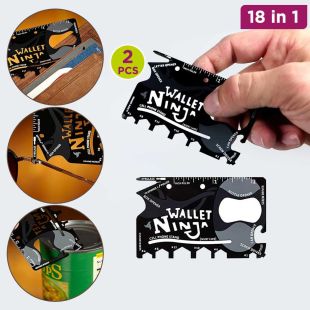 18 in 1 Multi-Tool knife – 2 Pcs