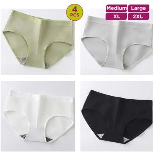 Underwear Assorted Colors for Women - 4Pcs