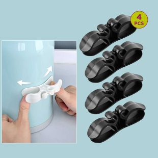 Multi Purpose Home Appliance Cord Organizer 4 Pcs