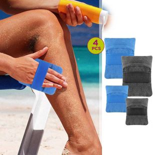 Mesh Sand Removal Beach Towels - 4Pcs
