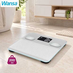 Electronic Personal Scale up to 200kg with Body Composition Analysis by WANSA