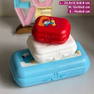 Snack Storage Container Set 3 Pieces by Tupperware