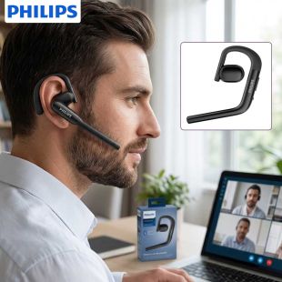 Philips Single Ear Bluetooth Headset - Black