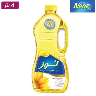 نور زيت دوار الشمس 4 لتر